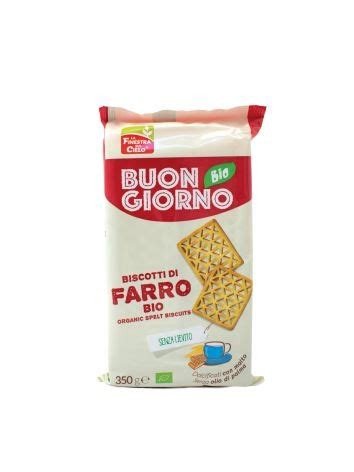 GALLETAS DE ESPELTA SIN LEVADURA 350GR LA FINESTRA SUL CIELO