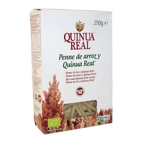 MACARRONES ARROZ QUINOA QUINUA REAL 250 GR