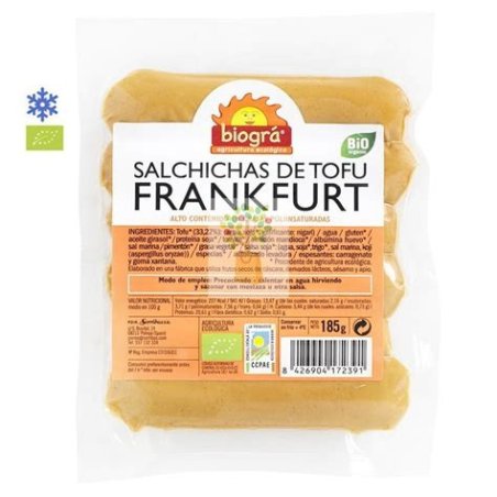 SALCHICHAS DE TOFU FRANKFURT BIOGRA