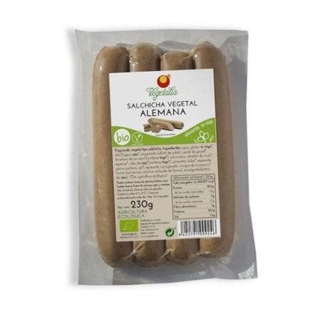 Vg-Salchicha vegetal alemana 230 grs BIO