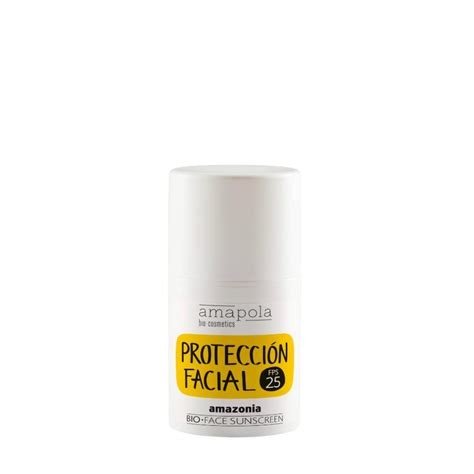 CREMA FACIAL PROTECTOR SOLAR 25 50ML AMAPOLA