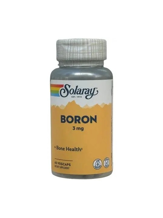 BORO CITRATO 60 CAPSULAS SOLARAY