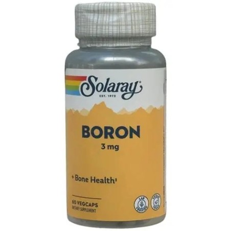 BORO CITRATO 60 CAPSULAS SOLARAY