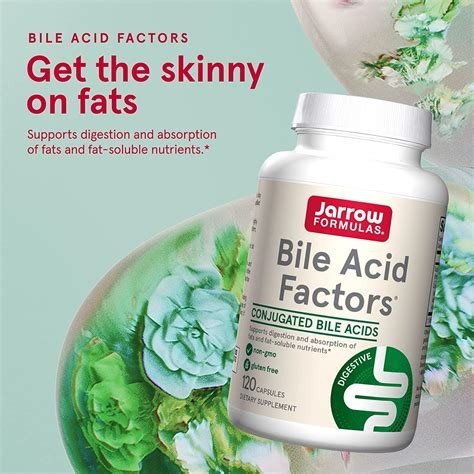 BILE ACID FACTORS 120 CAPSULAS