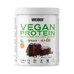 VEGAN PROTEIN CHOCOLATE WEIDER 300 GR
