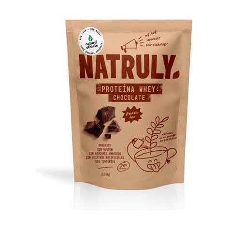 PROTEINA WHEY CHOCOLATE NATRULY 350 GR