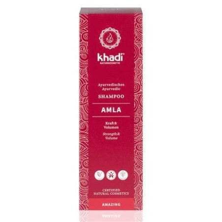 CHAMPU AYURVEDA AMLA VOLUMEN Y BRILLO 210 ML KHADI