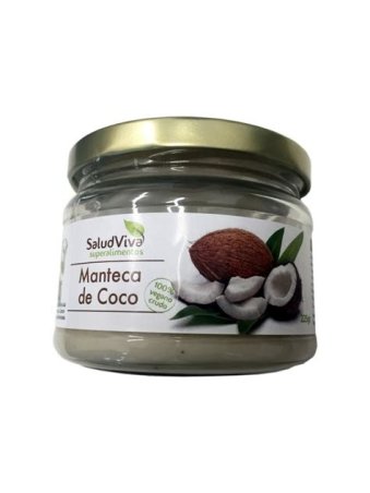 MANTECA DE COCO 225 GR SALUD VIVA