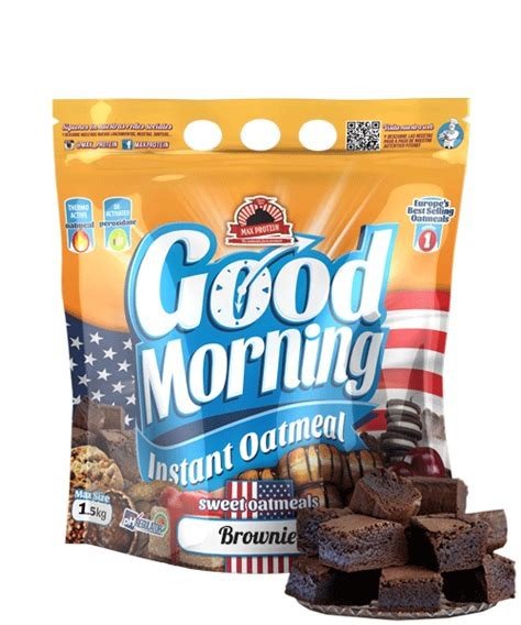 HARINA DE AVENA GOOD MORNING 1,5 KG SABOR BROWNIE