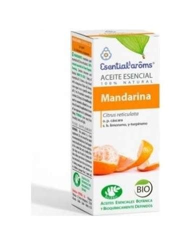 ESENCIA MANDARINA BIO ESSENTIAL AROMS 10 ML