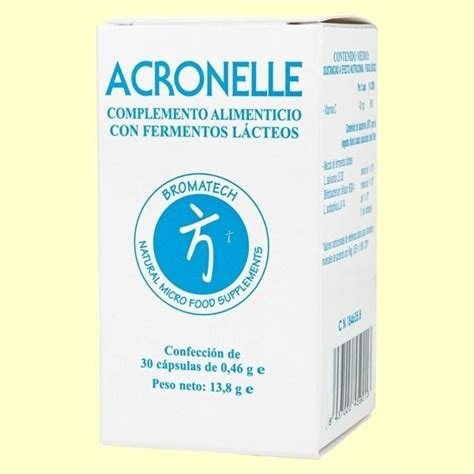 ACRONELLE 30 CAPSULAS BROMATECH