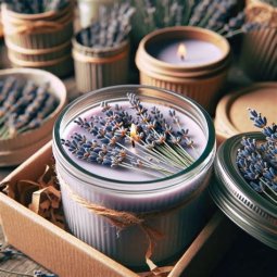 VELA ARTESANAL LAVANDA PROVENZAL