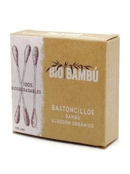 BASTONCILLOS DE OIDO BAMBU Y ALGODON BIO 100 UND HYDRO PHIL