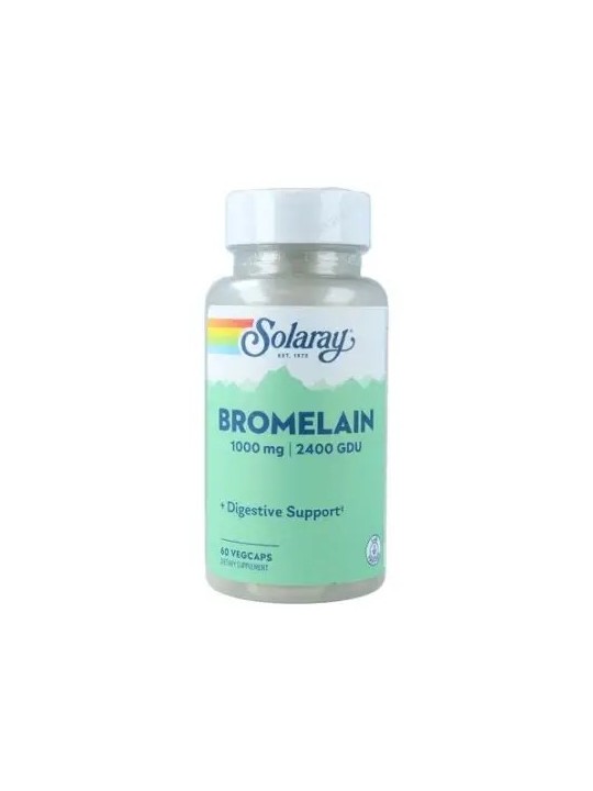 BROMELAIN 1000MG 60 CAPSULAS SOLARAY