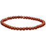 PULSERA BOLAS MINERAL JASPE ROJO