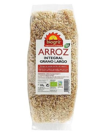 ARROZ INT LARGO BIO 500GR