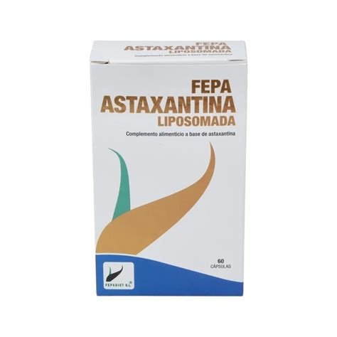 FEPA-ASTAXANTINA LIPOSOMADA 4MG 60CAP