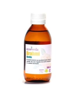 ACEITE DE BRAHMI PARA EL CABELLO AYURVEDA 200 ML