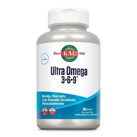 OMEGA 3+6+9 100 PERLAS KAL