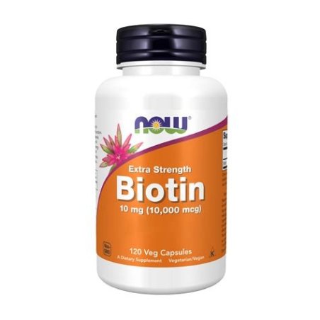 BIOTINA 10 MG NOW 120 CAPSULAS