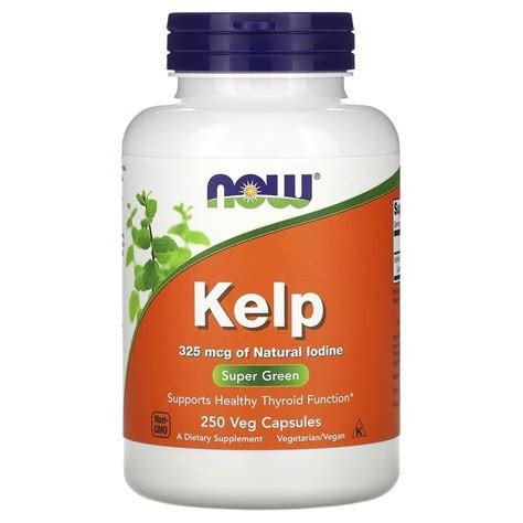 KELP NOW 250 CAPSULAS VEGETALES