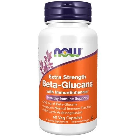 BETAGLUCANOS 60 CAPSULAS NOW