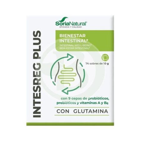 INTESREG PLUS 14 SOBRES SORIA NATURAL
