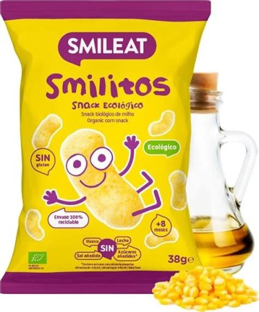 SMILITOS GUSANITOS DE MAIZ 38G BIO SMILEAT