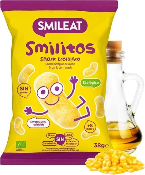 SMILITOS GUSANITOS DE MAIZ 38G BIO SMILEAT