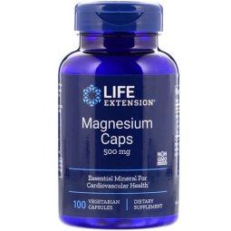 MAGNESIO CAPSULAS 500MG LIFE EXTENSION