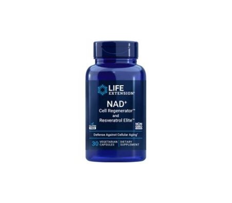 NAD+ CELL RESVERATROL LIFE EXTENSION 30 CAPSULAS
