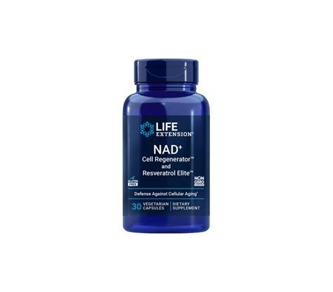 NAD+ CELL RESVERATROL LIFE EXTENSION 30 CAPSULAS