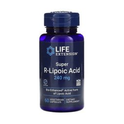 SUPER ACIDO R-LIPOICO 240 MG LIFE EXTENSION 60 CAPSULAS