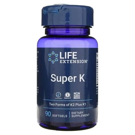 SUPER K 90 PERLAS LIFE EXTENSION