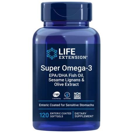 SUPER OMEGA 3 120 PERLAS LIFE EXTENSION
