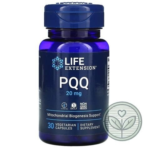 PQQ CAPSULAS 20 MG 30 CAPSULAS LIFE EXTENSION