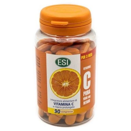 VITAMINA C 1 GRAMO RETARD ENVASE AHORRO 90CAPS ESI