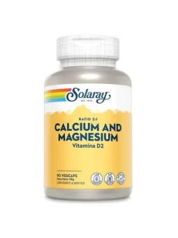 CALCIO MAGNESIO 90 CAPSULAS SOLARAY