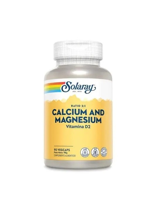 CALCIO MAGNESIO 90 CAPSULAS SOLARAY