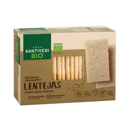TOSTADAS CRUJIENTES LENTEJAS SANTIVERI