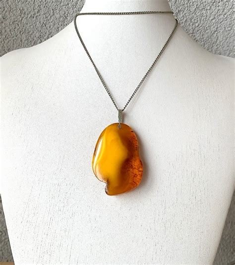 COLGANTE AMBAR PIEDRA