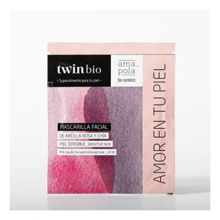 AMAPOLA TWIN MASCARILLA ARCILLA ROSA Y CHIA 14ML