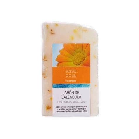 JABON PASTILLA CALENDULA 100GR AMAPOLA
