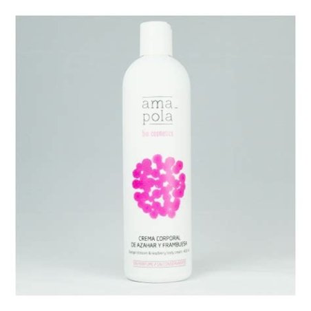 CREMA CORPORAL AZAHAR-FRAMBUESA 400ML AMAPOLA BIO