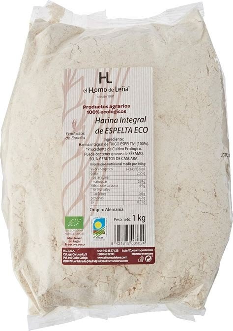 HARINA ESPELTA INTEGRAL 1 KG ECO SANA