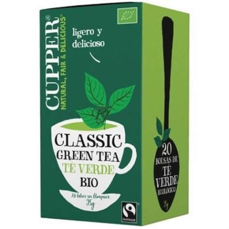 TE VERDE CUPPER 20 BOLSITAS