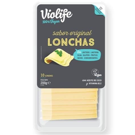 LONCHAS QUESO SABOR ORIGINAL 200GR VIOLIFE BIO
