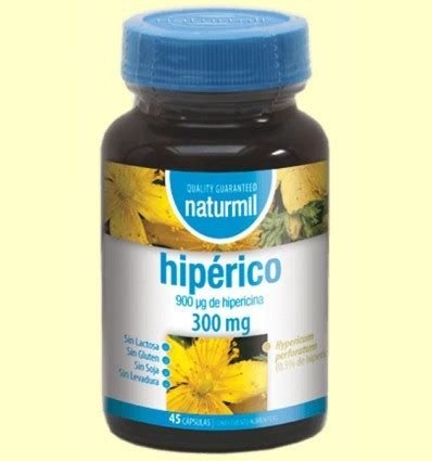 HIPERICO 300MG 45 CAPSULAS NATURMIL