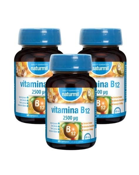 VITAMINA B12 2500MCG 60 COMPRIMIDOS