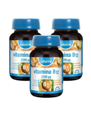 VITAMINA B12 2500MCG 60 COMPRIMIDOS